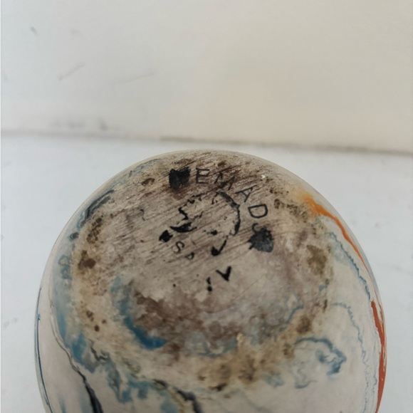 Artistic Multicolor Ceramic Vase - Picture 5 of 5